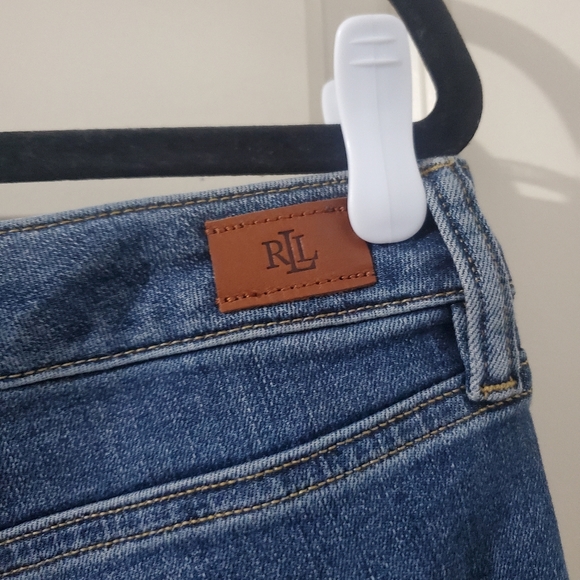 Lauren - Ralph Lauren Med Wash Skinny Jeans Plus Size NWOT - Picture 5 of 5